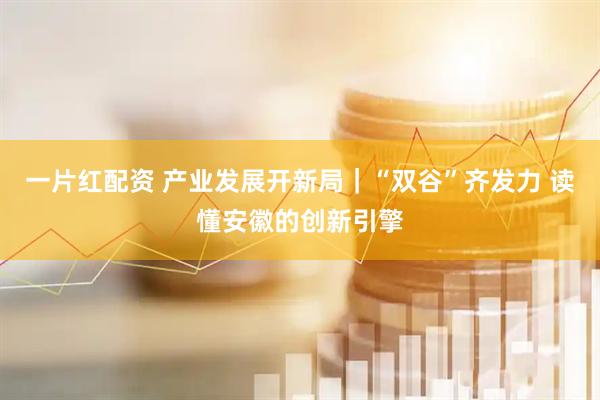 一片红配资 产业发展开新局｜“双谷”齐发力 读懂安徽的创新引擎